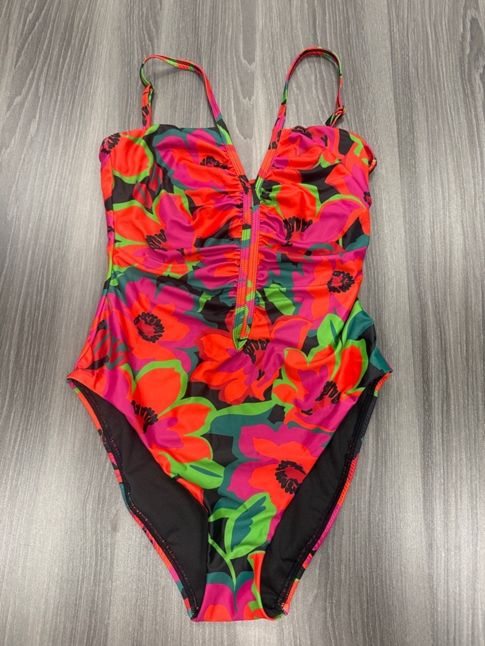 Sanctuary Floral One-Piece Swimsuit Women’s Medium bathing suit beach wear